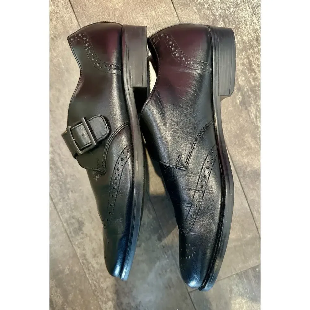 M&S Leather Monk Strap Brogues from the Marks & Spencer
